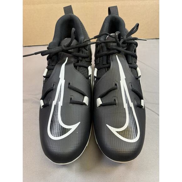 Nike Other - Nike Alpha Menace Pro 3 Football Cleats Size 12 Black White CT6649-001 NEW W/BOX